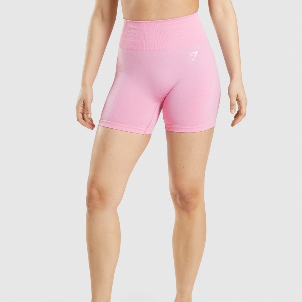 Gym Shark Vital Seamless 2.0 Pink Biker Shorts